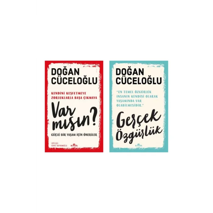 Gerçek Özgürlük + Var Mısın ?- 2 Kitap Set - Iş Bankası Özel Set Gerçek Özgürlük Kitabı