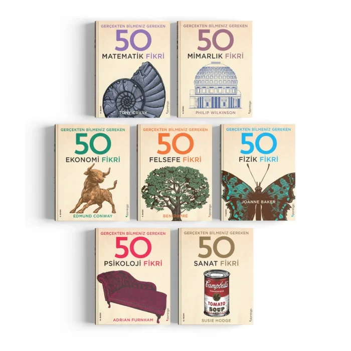 Gerçekten Bilmeniz Gereken 50 Fikir Seti (7 Kitap)
