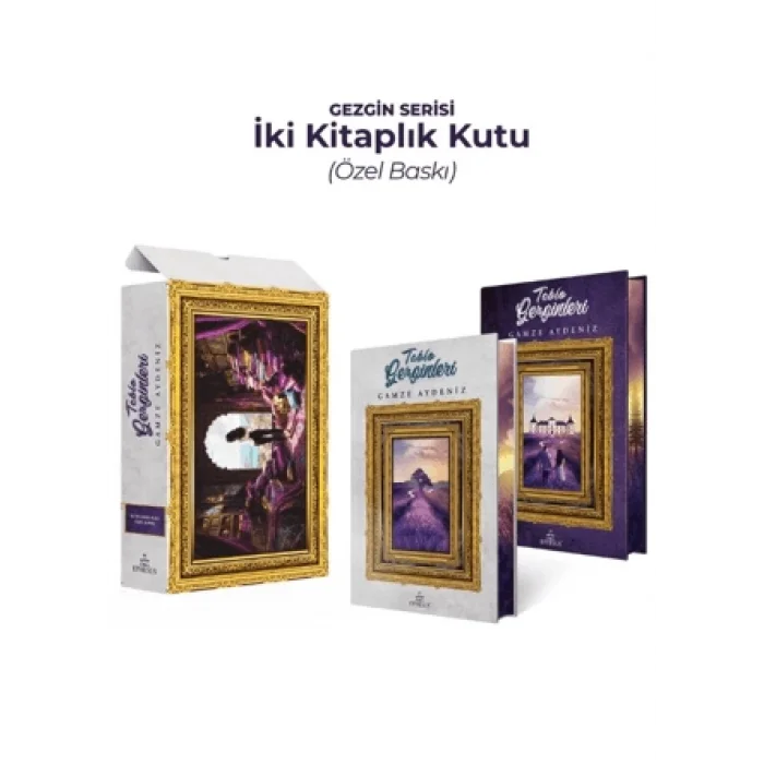 Gezgin Serisi İki Kitaplık Kutu – Yan Boyamalı (Ciltli)
