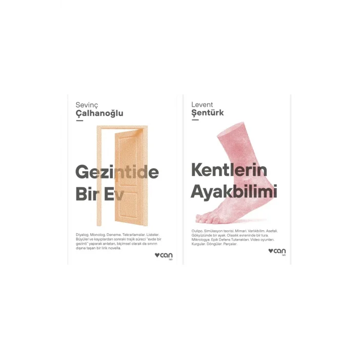 Gezintide Bir Ev + Kentlerin Ayakbilimi- 2 Kitap Set - Iş Bankası Özel Set Gezintide Bir Ev Kitabı
