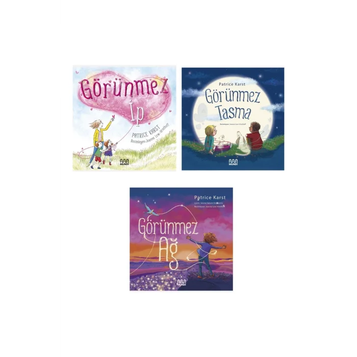 Görünmez Ip + Görünmez Tasma + Görünmez Ağ- 3 Kitap Set - Iş Bankası Özel Set Görünmez Ip Kitabı