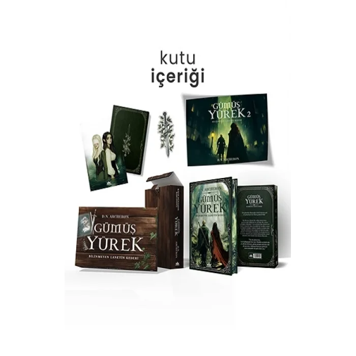 Gümüş Yürek 2: Bilinmeyen Lanetin Kederi (Ciltli-Özel Kutulu Set)