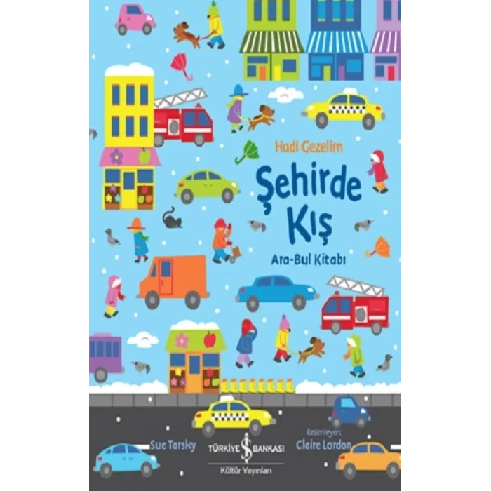 Hadi Gezelim Şehirde Kış Ara-Bul Kitabı