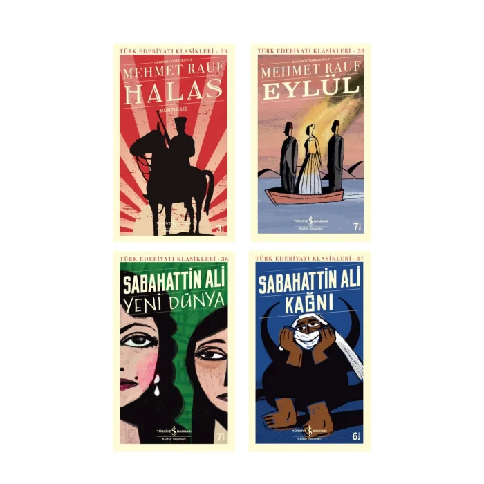 Halas - Kurtuluş + Eylül + Kağnı + Yeni Dünya- 4 Kitap Set