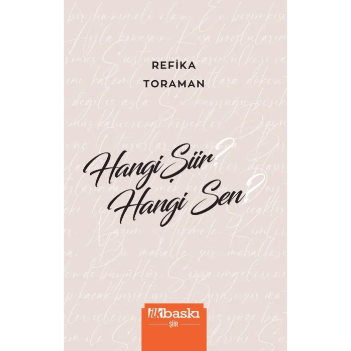 Hangi Şiir Hangi Sen