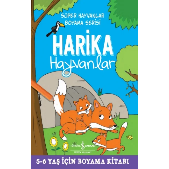 Harika Hayvanlar - Süper Hayvanlar Boyama Serisi