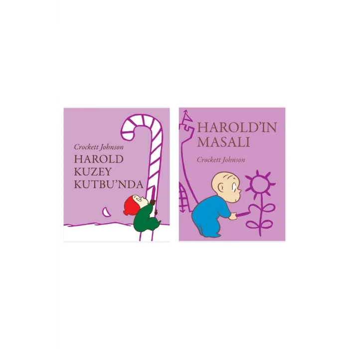 Harold Kuzey Kutbunda + Haroldın Masalı- 2 Kitap Set - Iş Bankası Özel Set Harold Kuzey Kutbunda