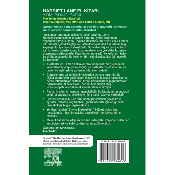 Harriet Lane El Kitabı