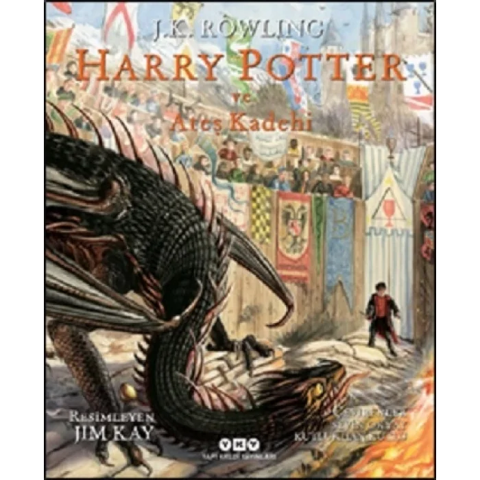 Harry Potter ve Ateş Kadehi -4 (Ciltli , Resimli Özel Baskı)