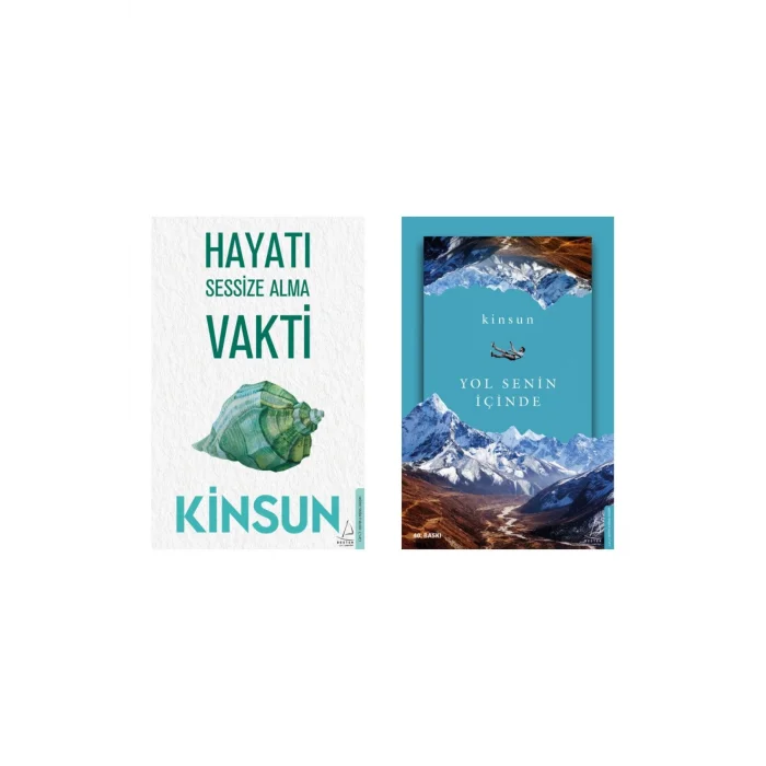 Hayatı Sessize Alma Vakti + Yol Senin Içinde- 2 Kitap Set - Iş Bankası Özel Set Hayatı Sessize Alma