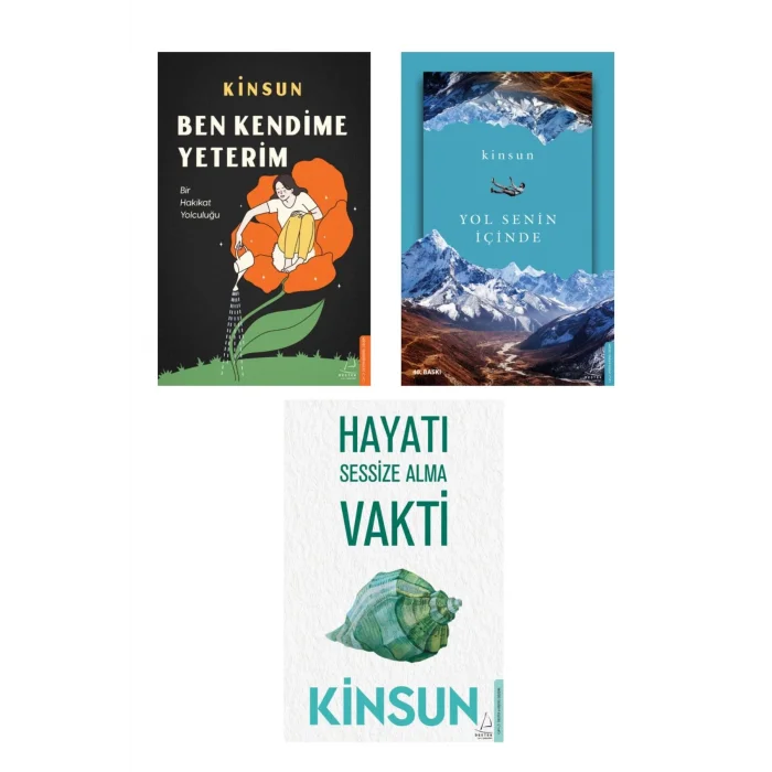 Hayatı Sessize Alma Vakti + Yol Senin Içinde + Ben Kendime Yeterim- 3 Kitap Set - Iş Bankası Özel Se