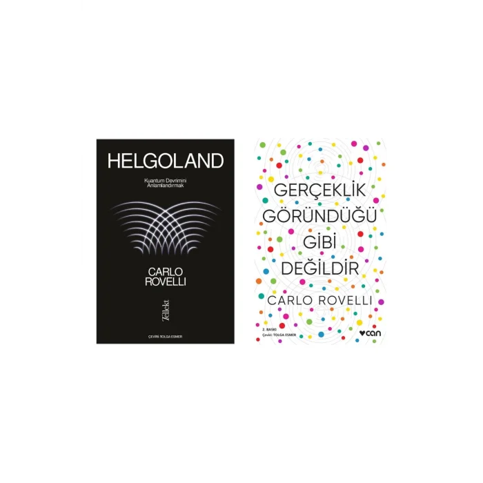 Helgoland + Gerçeklik Göründüğü Gibi Değildir- 2 Kitap Set - Iş Bankası Özel Set Helgoland Kitabı
