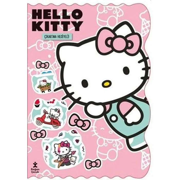Hello Kitty Bol Bol Boya - Bol Bol Yapıştır Boyama Kitabı - Çıkartma Hediyeli!