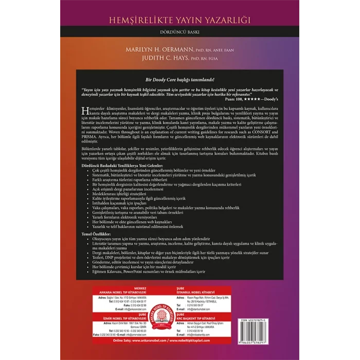 Hemşirelikte Yayın Yazarlığı