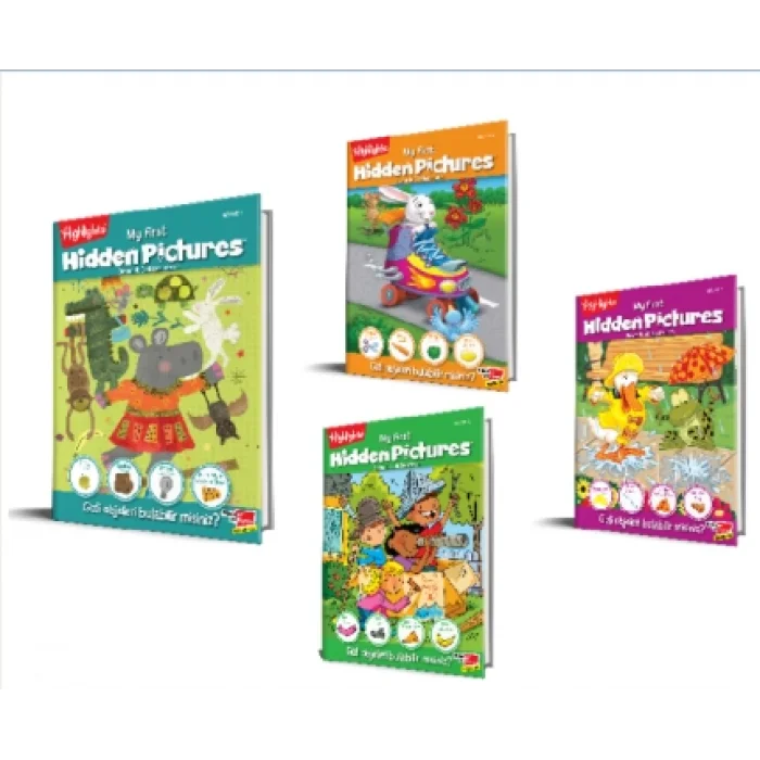Highlights My First Hidden Pictures (Benim İlk Gizli Resimlerim) 4lü Set