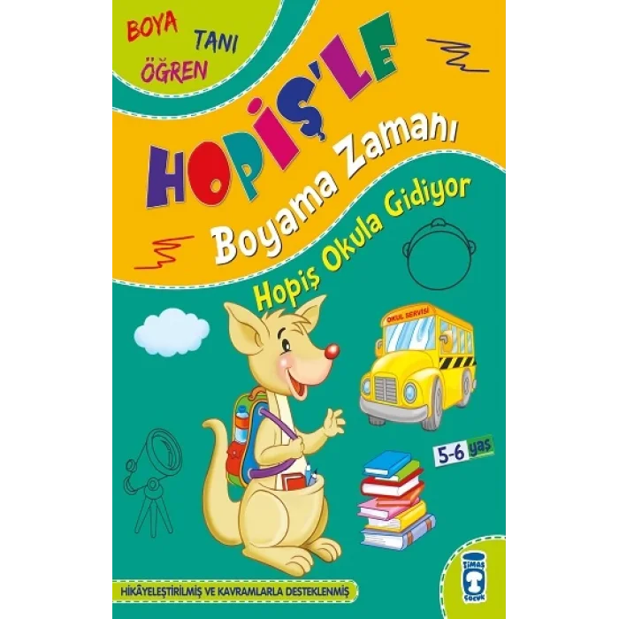 Hopiş Okula Gidiyor - Hopişle Boyama Zamanı