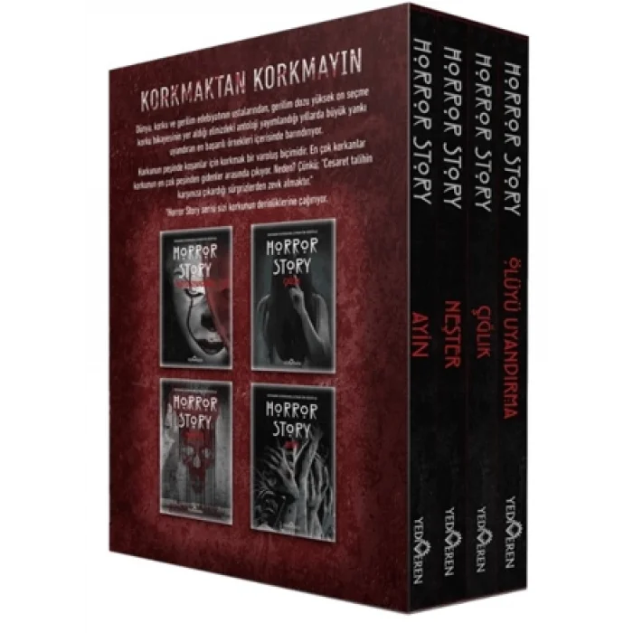 Horror Story Kutulu 4 Kitap Set