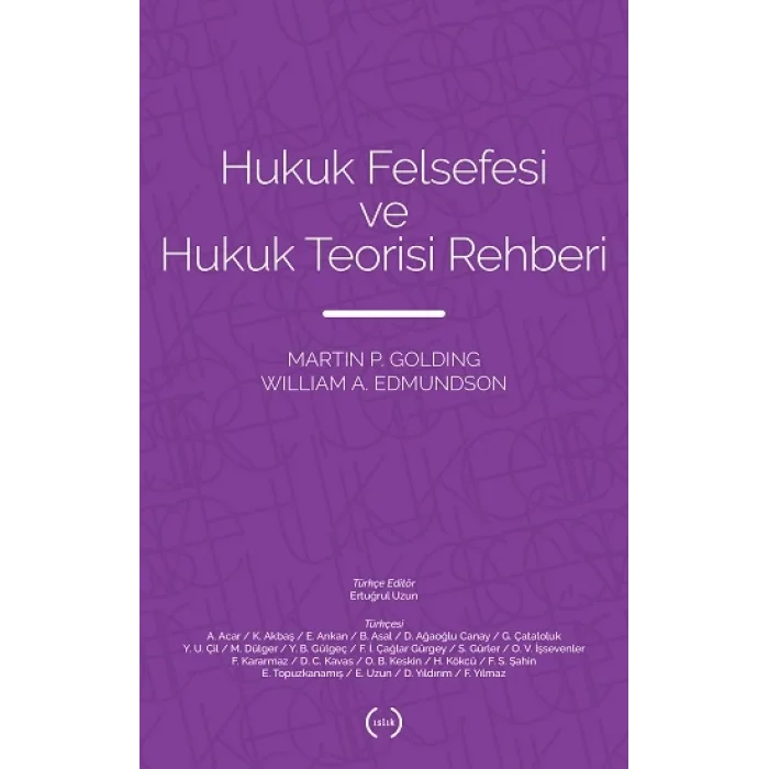Hukuk Felsefesi ve Hukuk Teorisi Rehberi