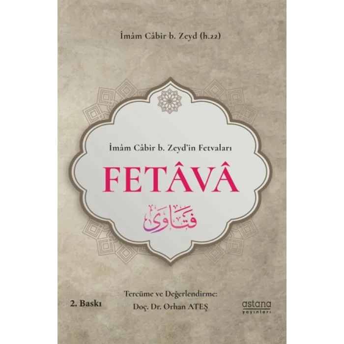 İbazi Bilgin İmam Cabir b. Zeydin Fetvaları - Fetava