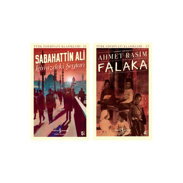Içimizdeki Şeytan + Falaka- 2 Kitap Set - Iş Bankası Özel Set Içimizdeki Şeytan Kitabı