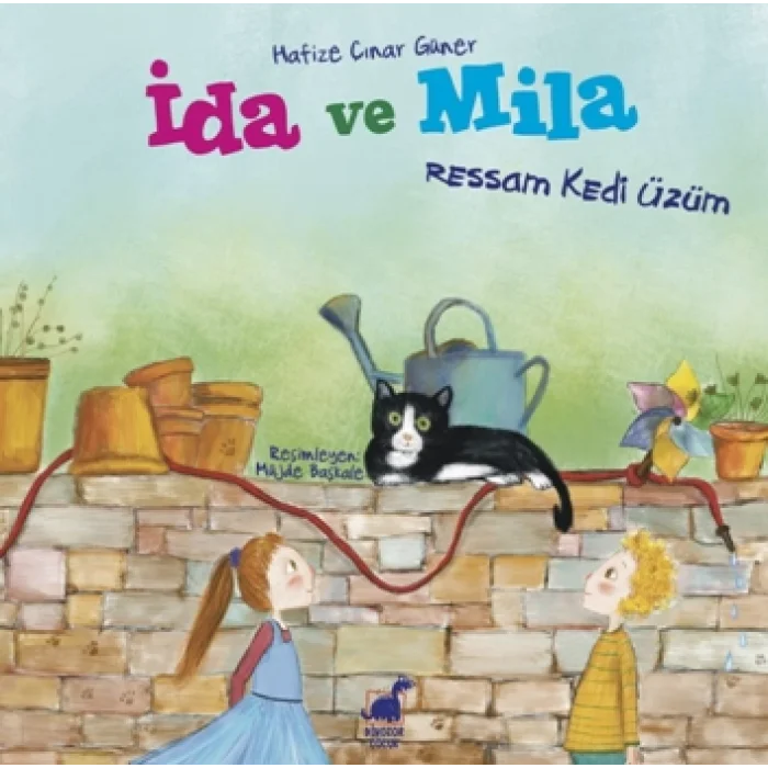 İda ve Mila Ressam Kedi Üzüm