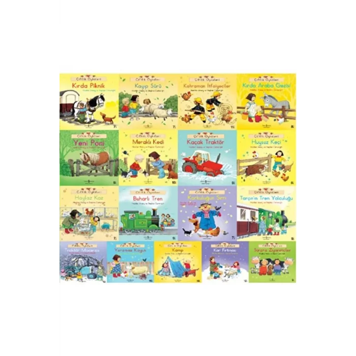 ilk kitaplarım Çiftlik Öyküleri Serisi 17 Kitap Set