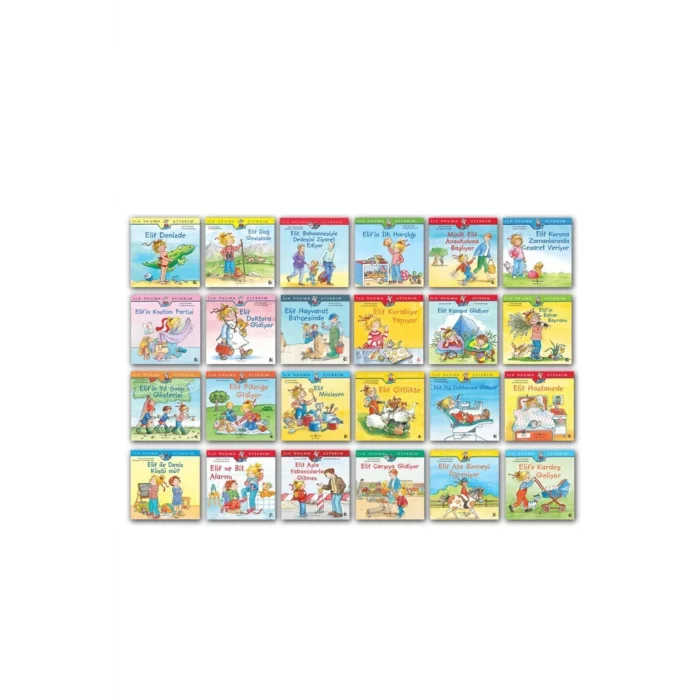 İlk Okuma Kitabım Elif Serisi 24 Kitap Set 2 Christian Tielmann