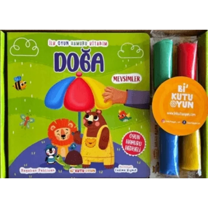 İlk Oyun Hamuru Kitabım - Doğa