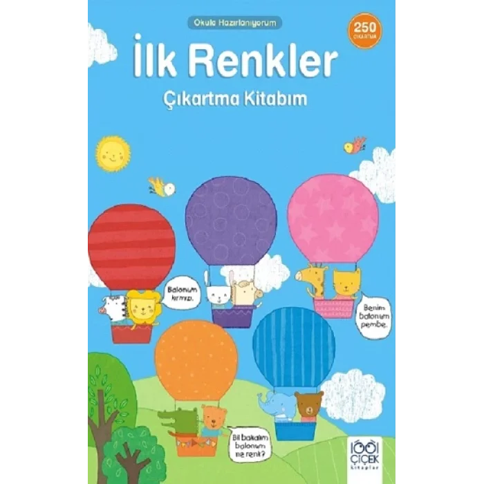 İlk Renkler Çıkartma Kitabım
