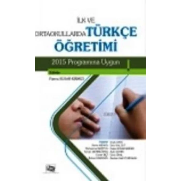 İlk ve Ortaokullarda Türkçe Öretimi