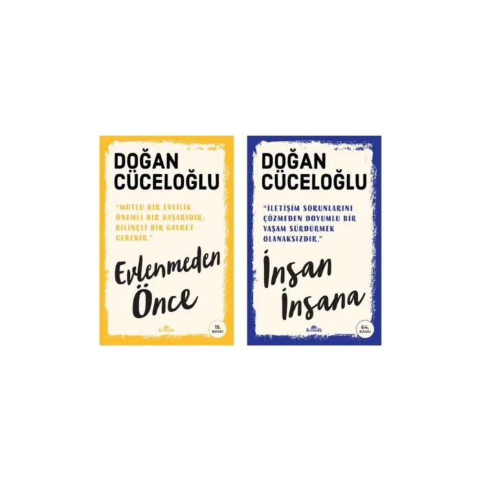Insan Insana + Evlenmeden Önce- 2 Kitap Set - Iş Bankası Özel Set Insan Insana Kitabı