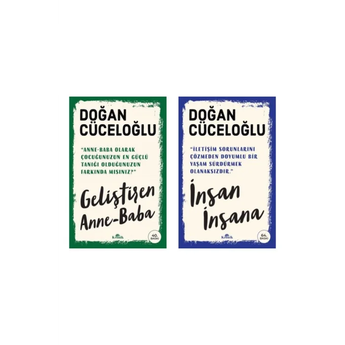 Insan Insana + Geliştiren Anne Baba- 2 Kitap Set - Iş Bankası Özel Set Insan Insana Kitabı