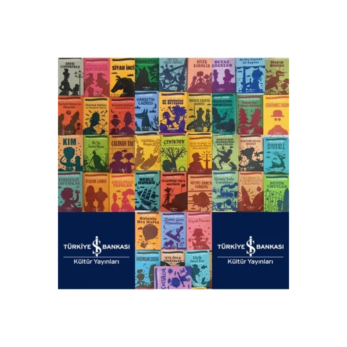 Iş Bankası Çocuk Klasikleri, Kısaltılmış Metin, Dünya Klasikleri, 43 Kitaplık Set