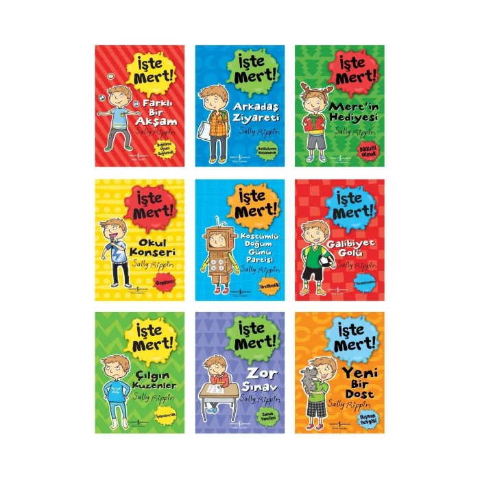 Iş Kültür Işte Mert! Değerler Kazanımlar Serisi 9 Kitaplık Set