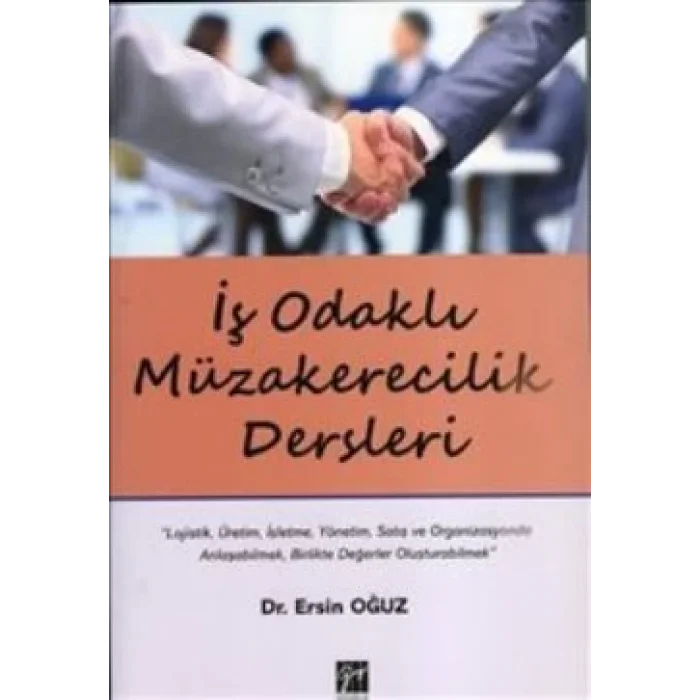 İş Odaklı Müzakerecilik Dersleri