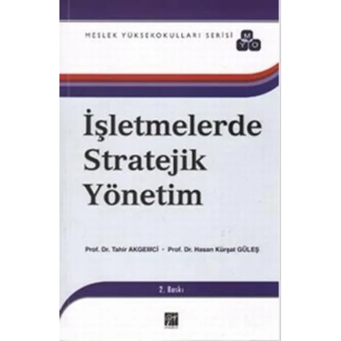 İşletmelerde Stratejik Yönetim