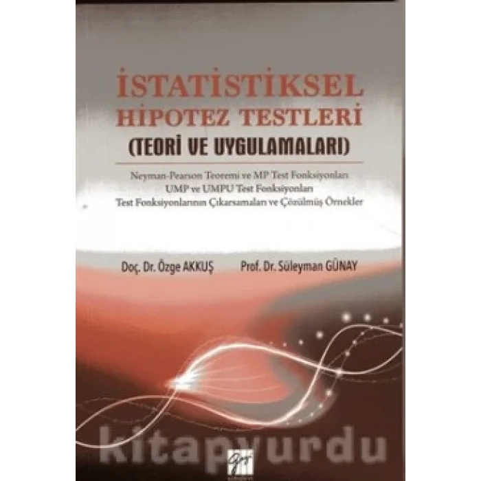 İstatistiksel Hipotez Testleri