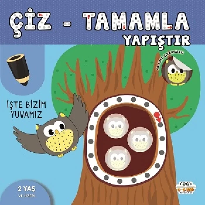 İşte Bizim Yuvamız - Çiz-Tamamla-Yapıştır