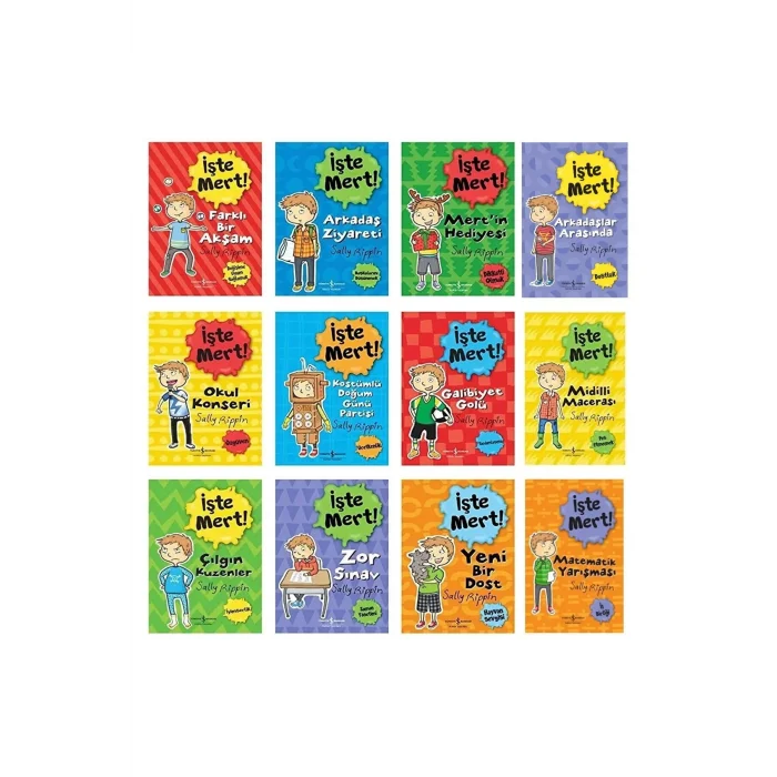 Işte Mert! Değerler Serisi 12 Kitap Tam Set