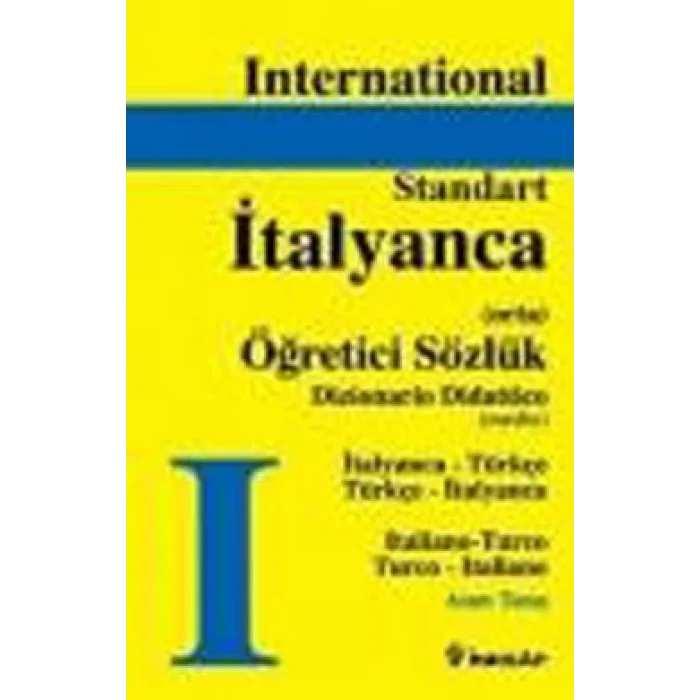 İtalyanca - Türkçe / Türkçe - İtalyanca Standart Sözlük (Orta)