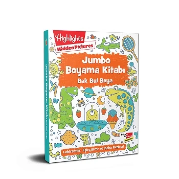 Jumbo Boyama Kitabı Bak Bul Boya