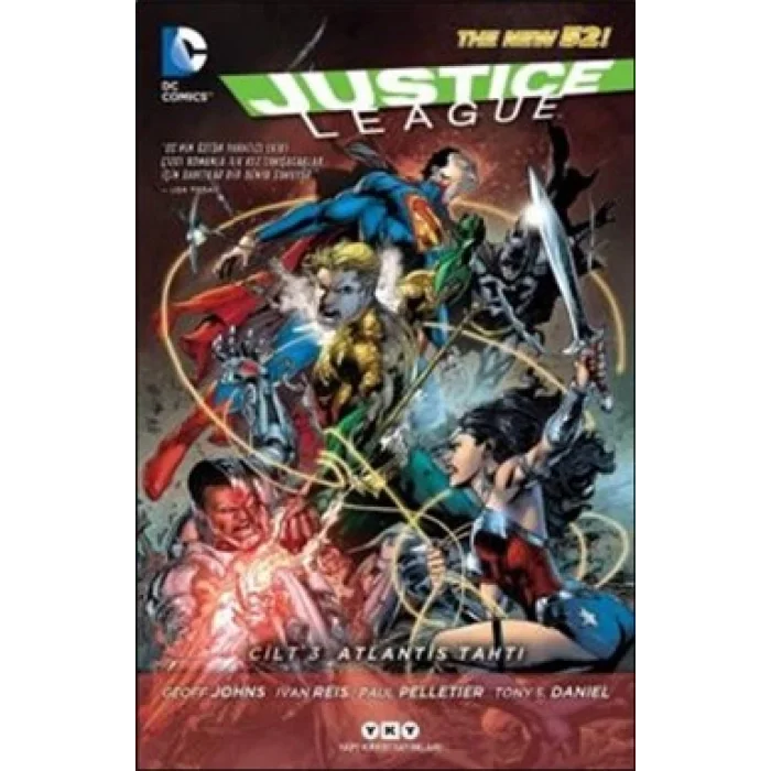 Justice League Cilt 3 - Atlantis Tahtı