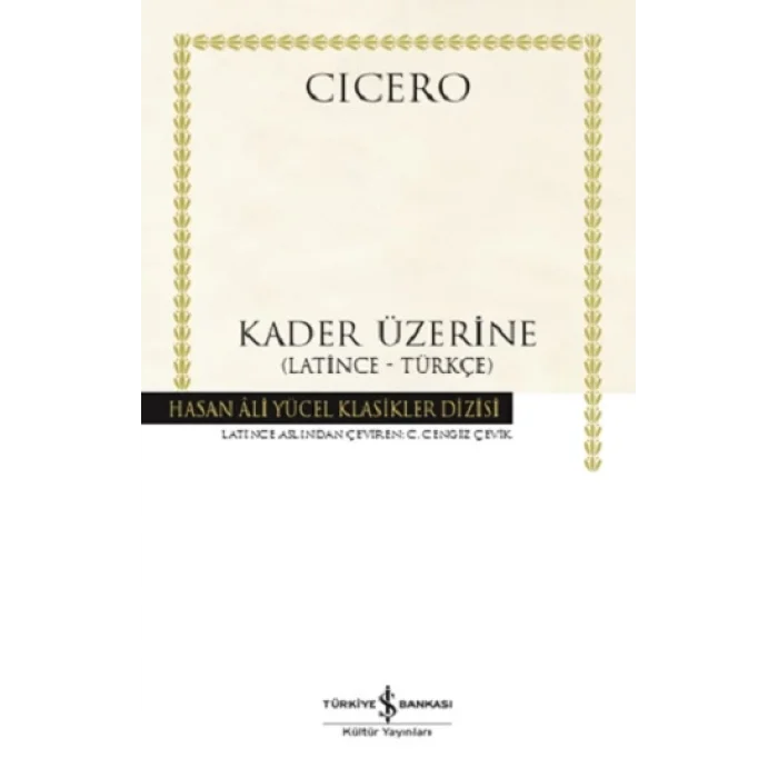 Kader Üzerine (Latince-Türkçe)