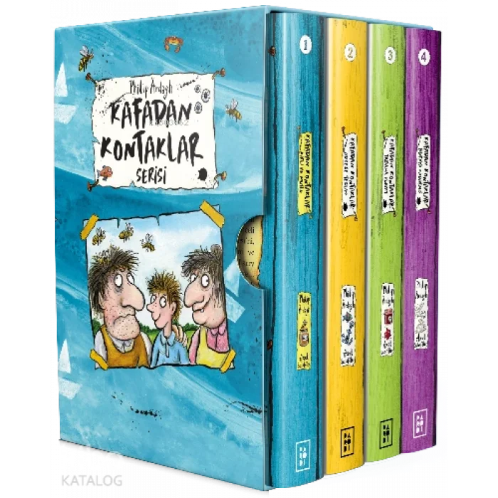 Kafadan Kontaklar Serisi (4 Kitap Kutulu Set)