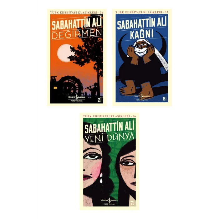 Kağnı + Değirmen + Yeni Dünya- 3 Kitap Set