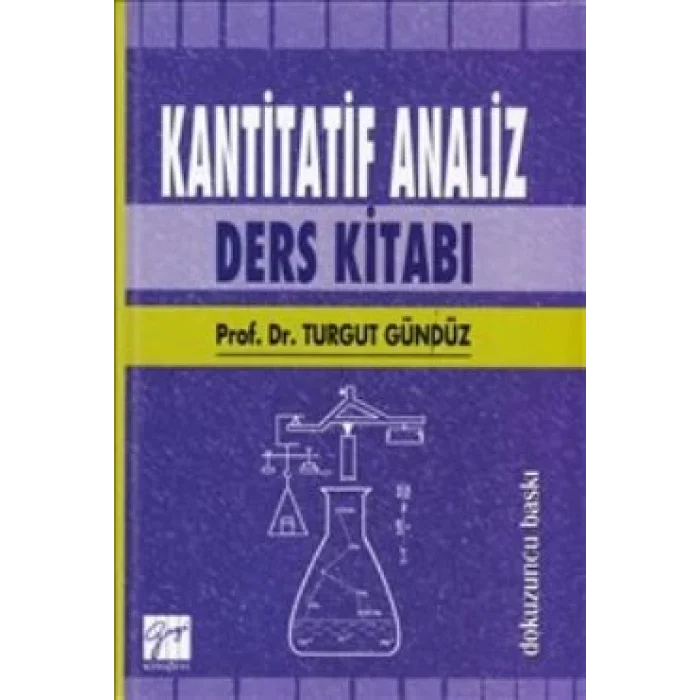 Kantitatif Analiz Ders Kitabı