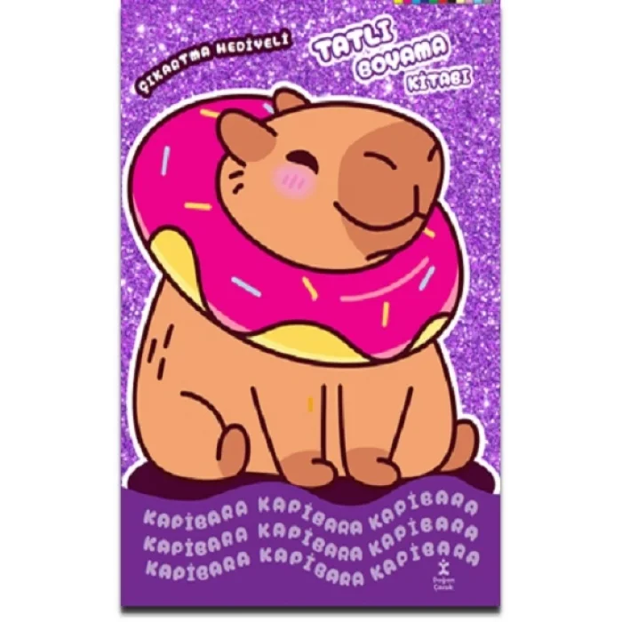 Kapibara - Tatlı Boyama Kitabı