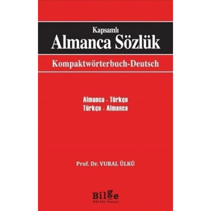 Kapsamlı Almanca Sözlük