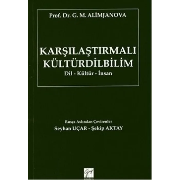 Karşılaştırmalı Kültürdilbilim