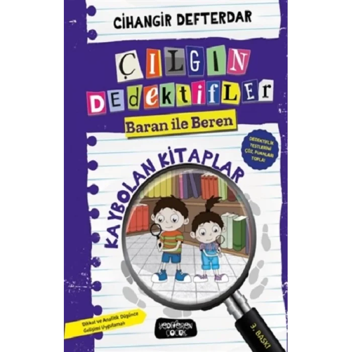 Kaybolan Kitaplar - Çılgın Dedektifler Baran ile Beren (Ciltli)